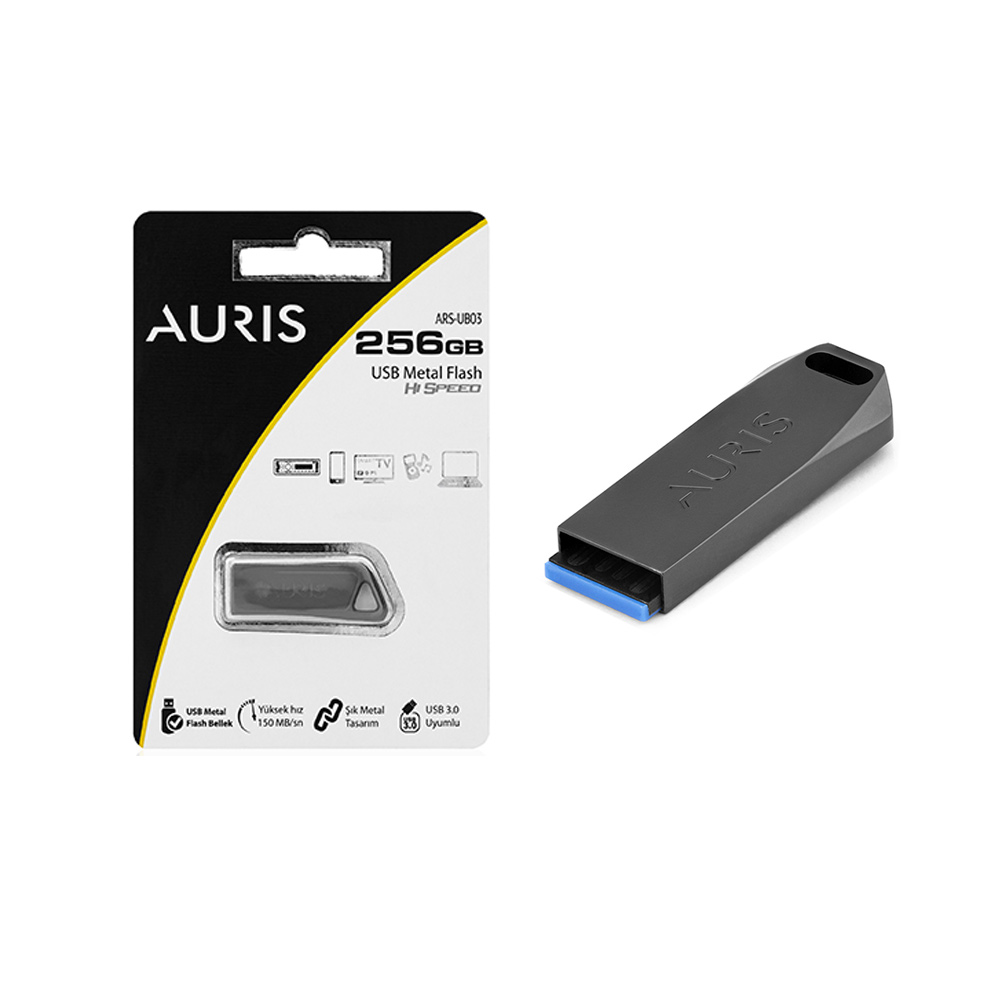 AURİS 256GB METAL FLASH BELLEK